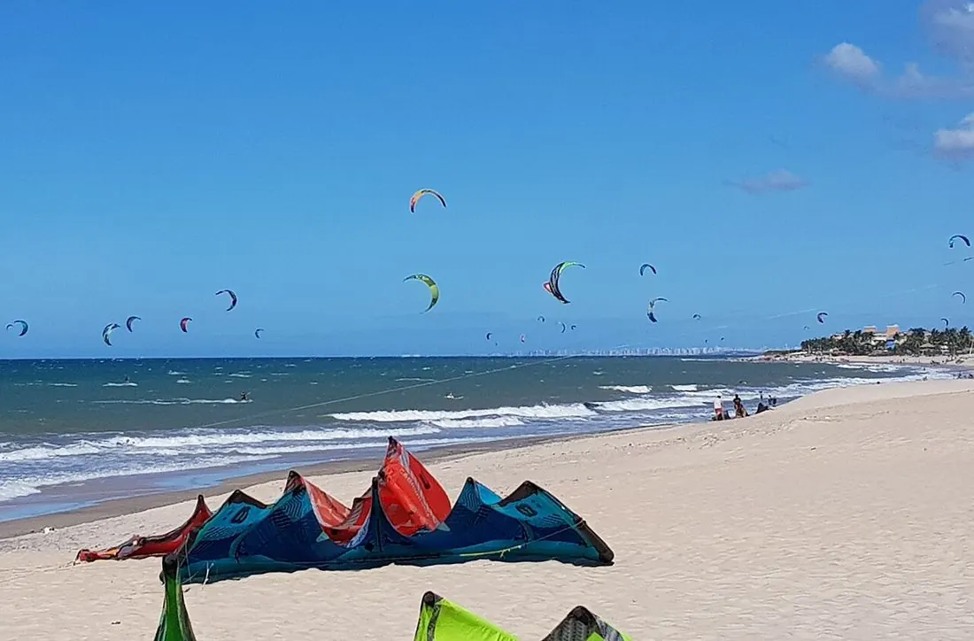 Praia do Cumbuco e o kitesurf, Cumbuco